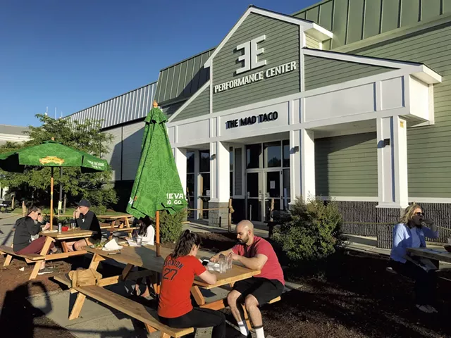 The old Mad Taco/Double E location - SALLY POLLAK