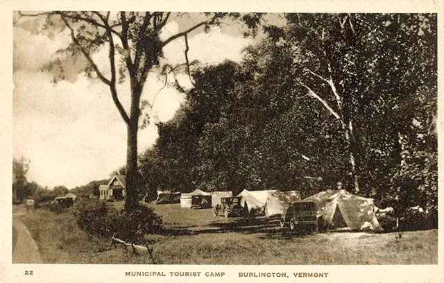 An undated postcard - COURTESY OF UNIVERSITY OF VERMONT SPECIAL COLLECTIONS
