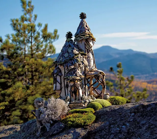 "Adirondack Faerie Lodge" - COURTESY OF HENRY SHELDON MUSEUM OF VERMONT HISTORY