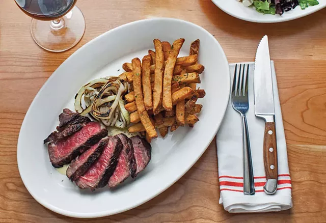 Steak frites at Guild Tavern - COURTESY OF GUILD TAVERN