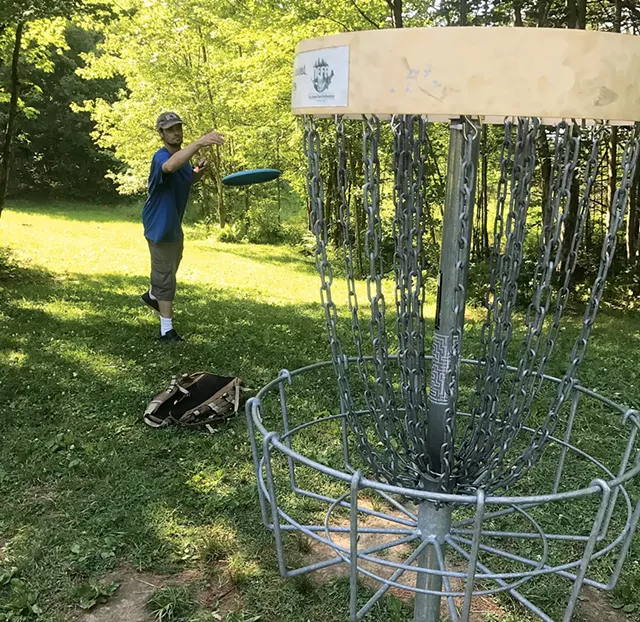 Center Chains Disc Golf Course - JOHN JAMES