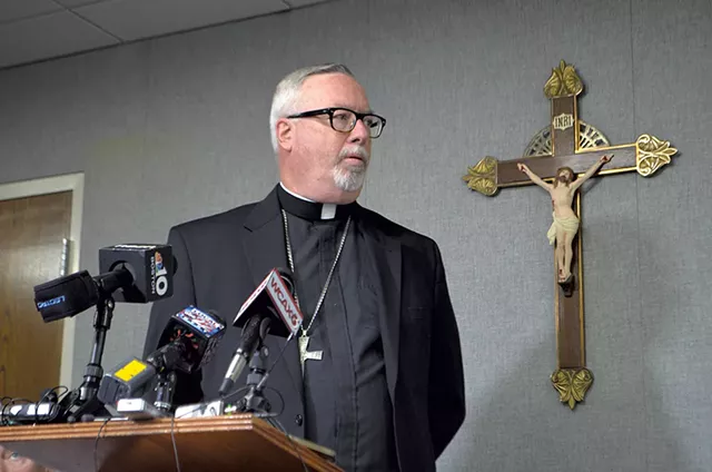 Bishop Christopher Coyne - FILE: SASHA GOLDSTEIN