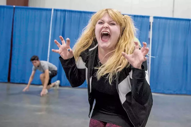 Scenes from Nightmare Vermont auditions - JAMES BUCK