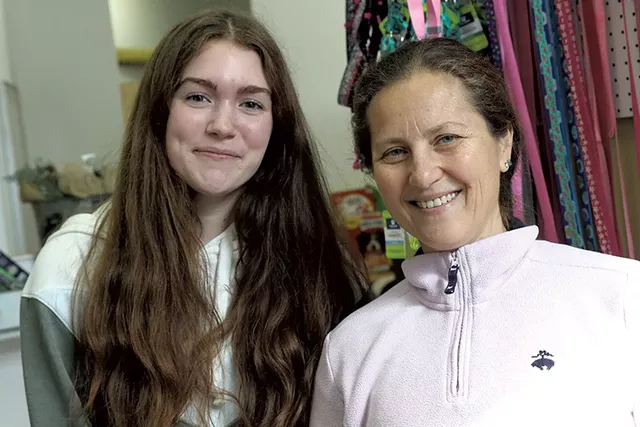 Isabella Beaudoin and Hilary Davis - COURTNEY LAMDIN