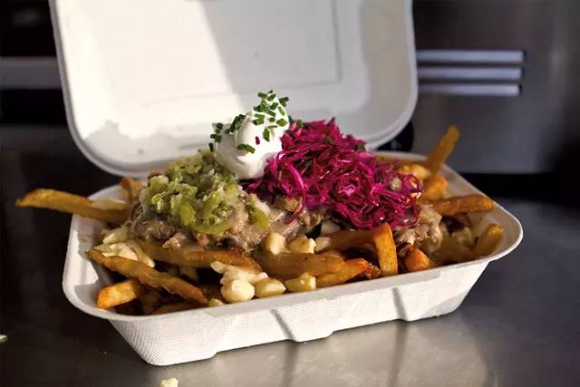 Poutine from Maudite Poutine - COURTESY OF MAUDITE POUTINE