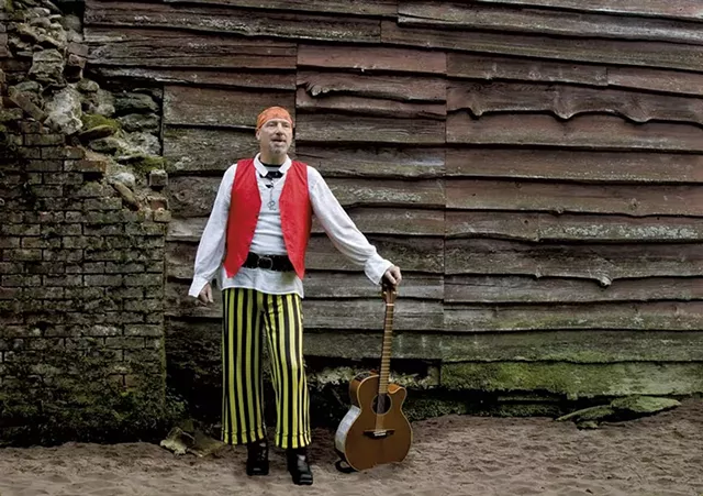 Ron Carter aka Rockin' Ron the Friendly Pirate - COURTESY OF RON CARTER
