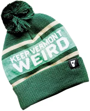 Keep Vermont Weird beanie - COURTESY PHOTO