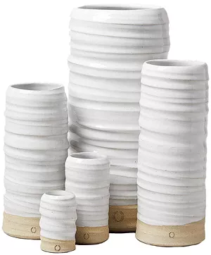 Farmhouse Pottery trunk vases - COURTESY PHOTO