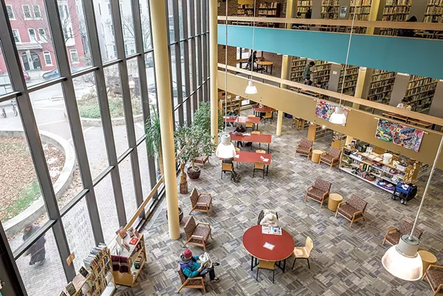 Fletcher Free Library - OLIVER PARINI