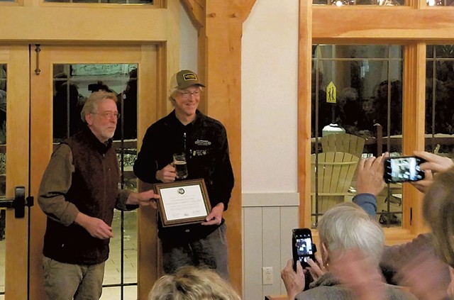 Brian Shupe (left) and Sean Lawson - COURTESY OF THE VERMONT NATURAL RESOURCES COUNCIL