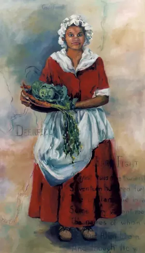 Painting of Lucy Terry Prince by Louise Minks - COURTESY OF MOUNT ISLAND