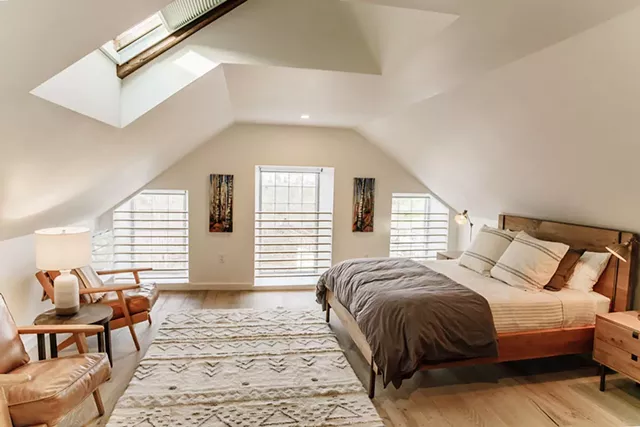 Interior design by Slate at Stone Mill lodging in Middlebury - PHOTOS COURTESY OF JASON DUQUETTE HOFFMAN