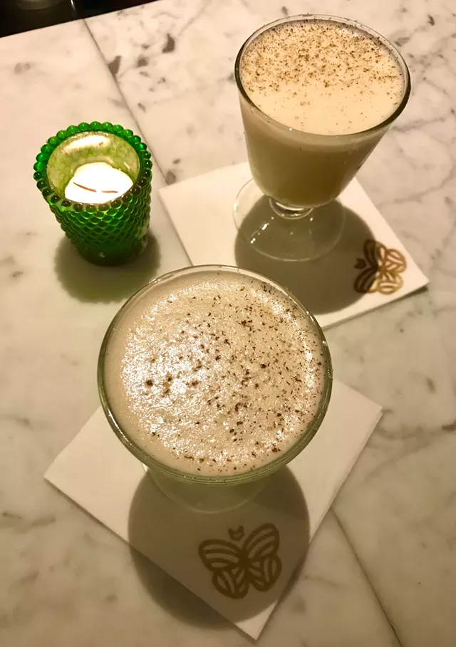 Eggnog at Monarch & the Milkweed - SALLY POLLAK