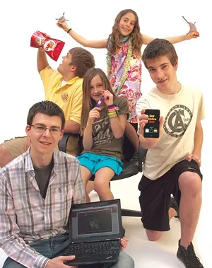 L to R: Greg Potter, Alec Distler, Alex Morris, Nora Jacobsen and Eli Hulse - MATTHEW THORSEN