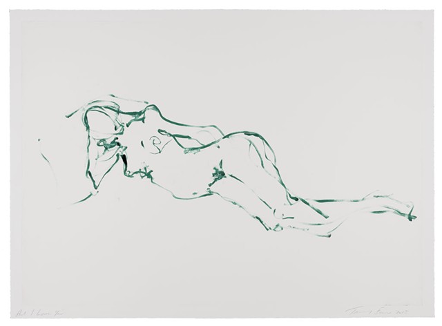 "And I Love You" by Tracey Emin - COURTESY OF HELEN DAY ART CENTER/MOMA