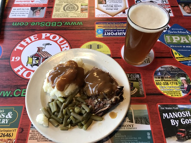 Pot roast and beer at the Pour House - SALLY POLLAK