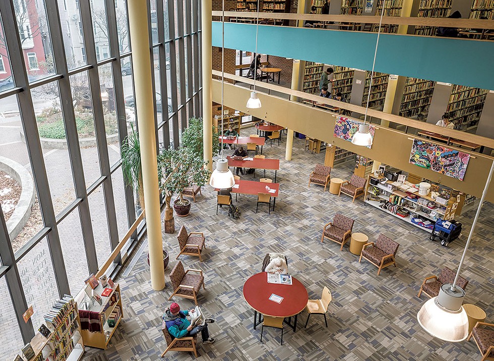 Fletcher Free Library, November 2019 - OLVIER PARINI