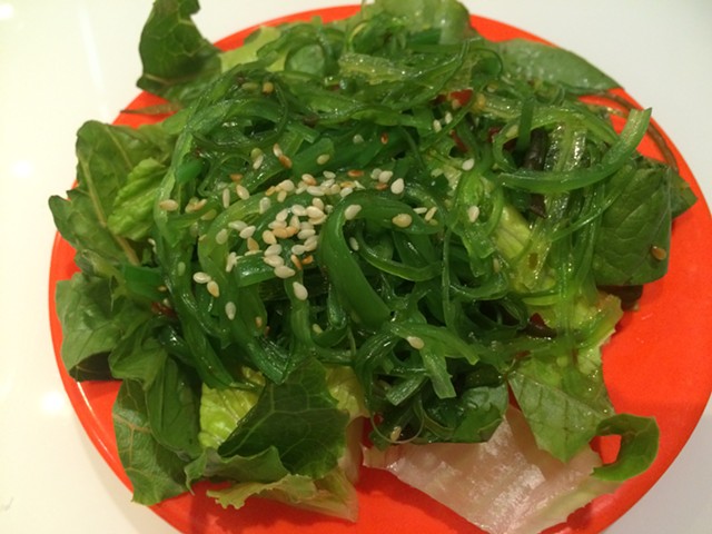 Seaweed salad, $5 - ALICE LEVITT