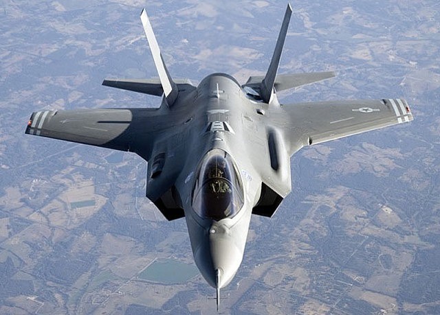 Air Force F-35 fighter, scheduled to replace Vermont Air National Guard's F-16s.