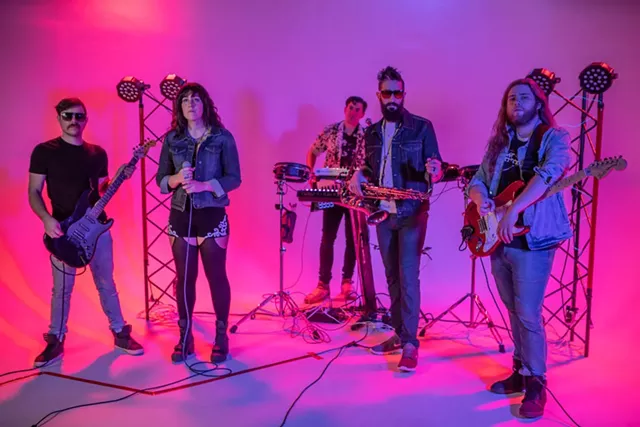 Night Protocol on the "Time Is Running Out" video shoot - COURTESY PHOTO