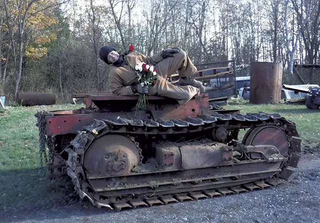 Styling on a 1945 International TD14 - COURTESY PHOTO