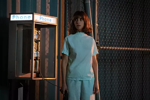 PHONE HOME Brie plays a lonely young woman who progresses from adrift to unhinged in Baena’s uneven dark comedy.