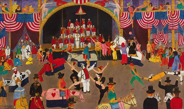 "Arts Ball" by Samuel Wood Gaylor - COURTESY OF FLEMING MUSEUM OF ART