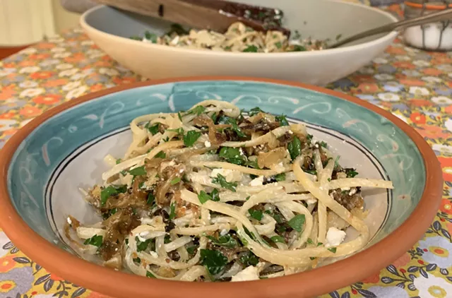 Caramelized onions, the MVP in this simple dish - MELISSA PASANEN