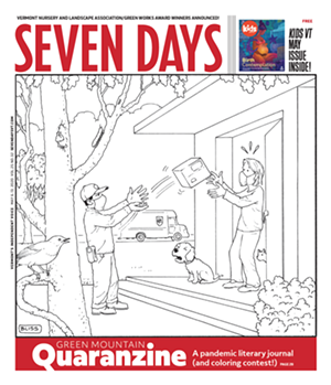 The coloring contest cover published on May 6, 2020 - HARRY BLISS