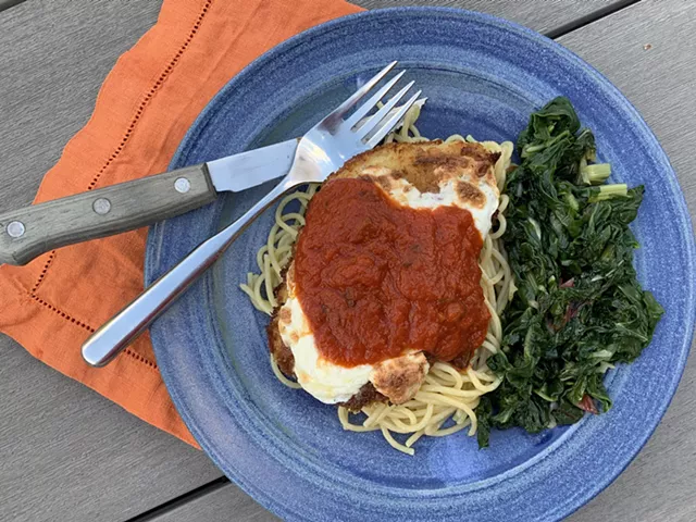 Crispy Chicken Parm - MELISSA PASANEN