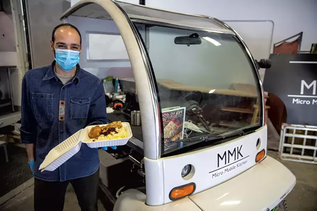 Daryoush Khamnei of Micro Mobile Kitchen - JAMES BUCK