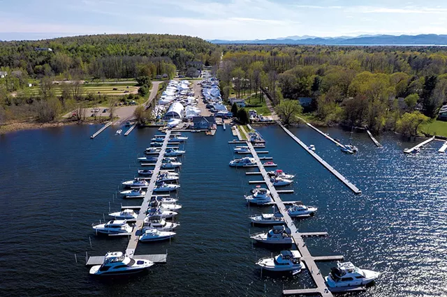 Champlain Marina in Colchester - JAMES BUCK