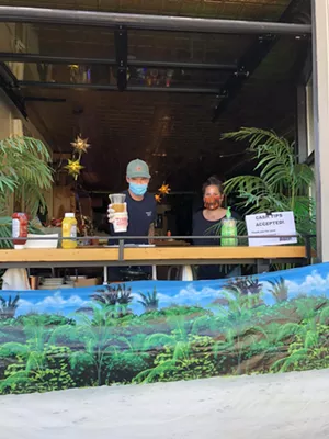 Window service at the Monkey House - JORDAN BARRY