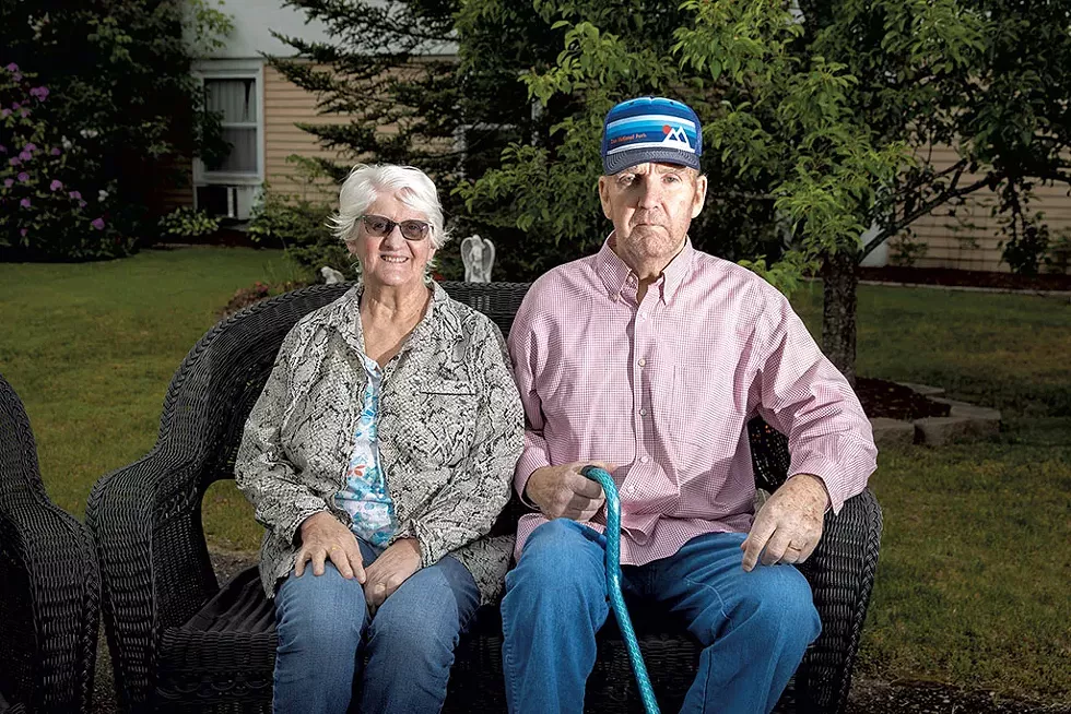 Joyce and David Rines at Birchwood - JAMES BUCK