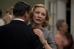 Blanchett does that Bette Davis smoldering thing as a midcentury woman trapped in a marriage of convenience. - THE WEINSTEIN COMPANY