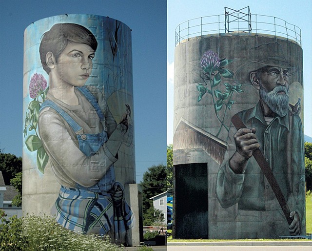 Painted Silos - FILE: MOLLY ZAPP