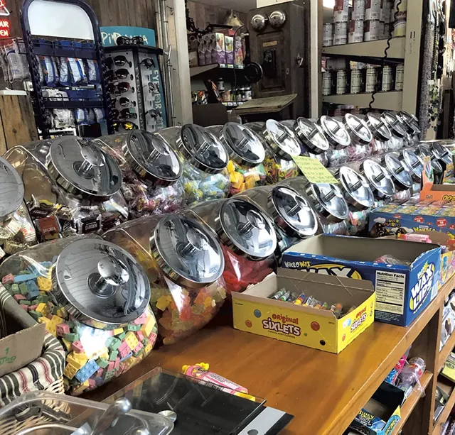 Penny candy at Wayside Country Store - JORDAN BARRY ©️ SEVEN DAYS