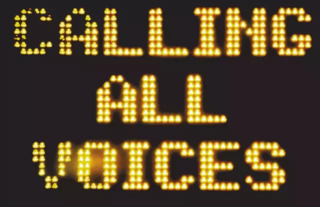 A digital traffic sign programmed by Terry Zigmund - COURTESY OF LEE KROHN