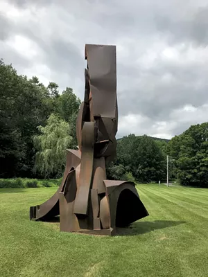 "Zeus" by Paul Aschenbach at the Bundy Modern - SALLY POLLAK ©️ SEVEN DAYS