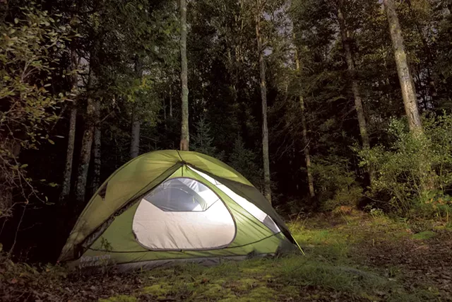 Camping by the Canadian border - NATHANAEL ASARO