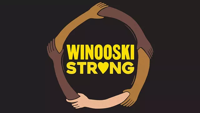 "Winooski Strong" T-shirt design - COURTESY OF CRAIG MITCHELL