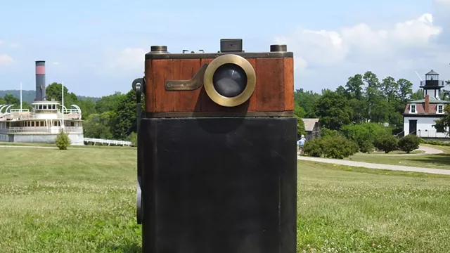 A sculpture by Peter Kirkiles - COURTESY OF SHELBURNE MUSEUM