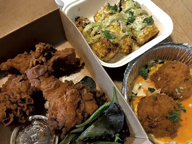 "No Fair" food from Bar Antidote and Black Sheep Bistro - SALLY POLLAK ©️ SEVEN DAYS