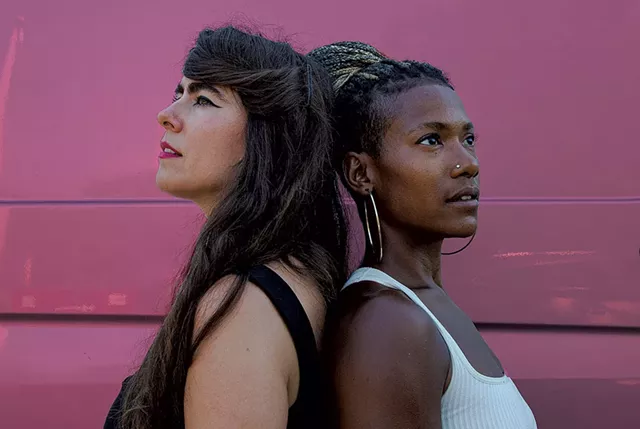 Kat Wright (left) and Stephanie Wilson - COURTESY OF MYLES DAVID JEWELL