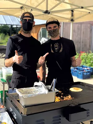 Mike Proia (left) and Alex Gemme - JORDAN BARRY ©️ SEVEN DAYS