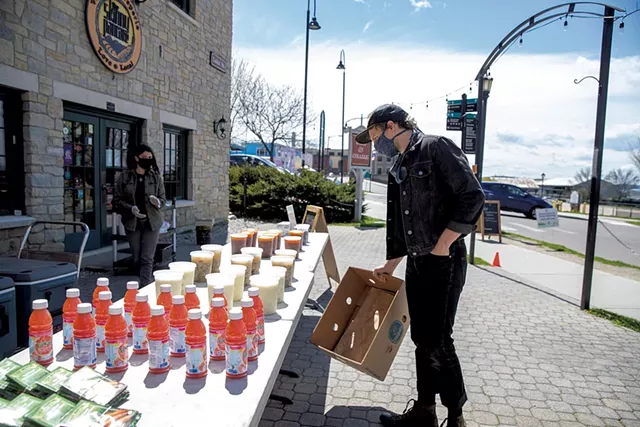 ShiftMeals outside the Skinny Pancake in Burlington in May - FILE: JAMES BUCK