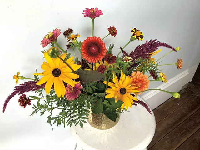 Flower arrangements by Kelsey Adams of West Lane - COURTESY OF KELSEY ADAMS