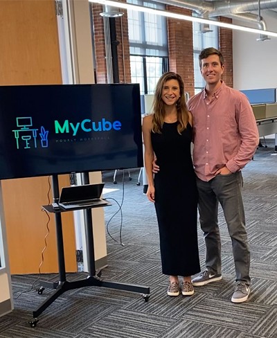 Owners Gretchen Tarrant and Chris Gulla - COURTESY OF SARAH LAVOIE FOR MYCUBE