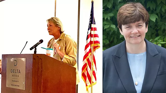 Carolyn Whitney Branagan (R) and Beth Pearce (D) - COURTESY
