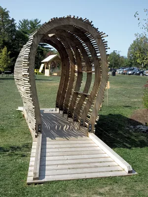 "Bridge-ette" by Vermont Integrated Architecture, Nop's Metalworks and PC Construction - AMY LILLY